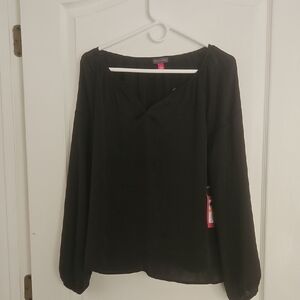 Vince Camuto Elegant Black Women's Top